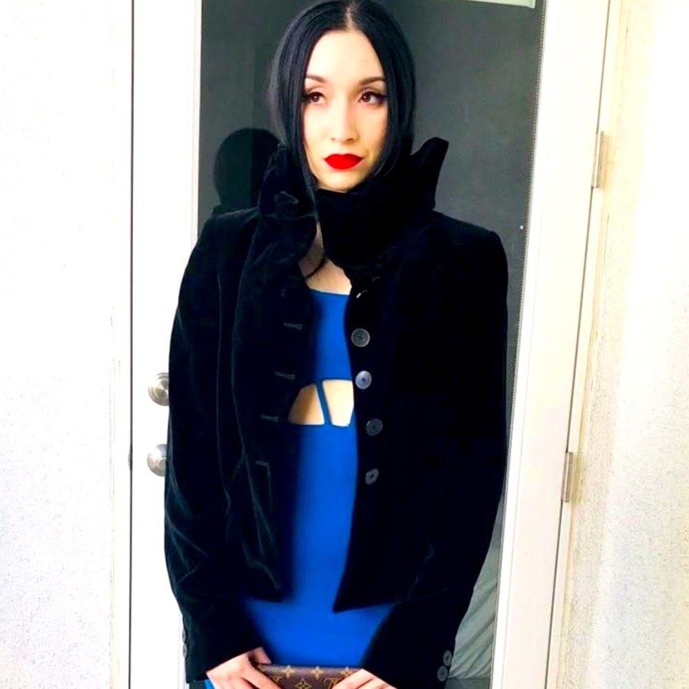 Pauw Amsterdam Velvet Blazer - Size 4